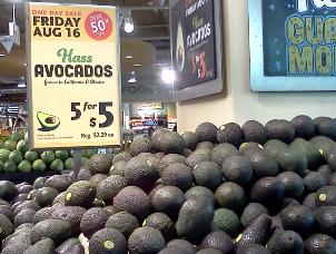 photo: sale of avocados that's HARD to resist